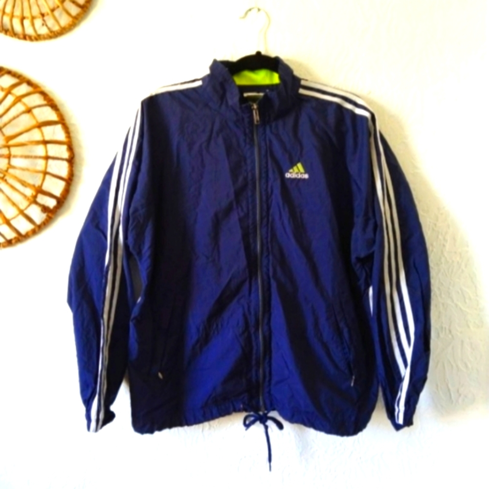 Adidas Windbreaker Jacket Size Medium